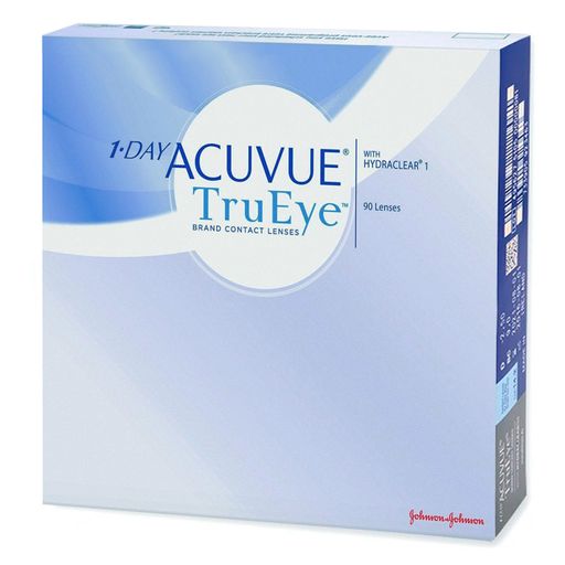 1-Day Acuvue TruEye Линзы контактные Однодневные, BC=8.5 d=14.2, D(-5.75), 90 шт.